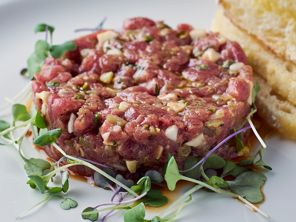 Organic Veal Tartare with French Fries